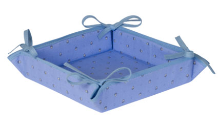 Provencal bread basket (Calissons. lavender blue) - Click Image to Close